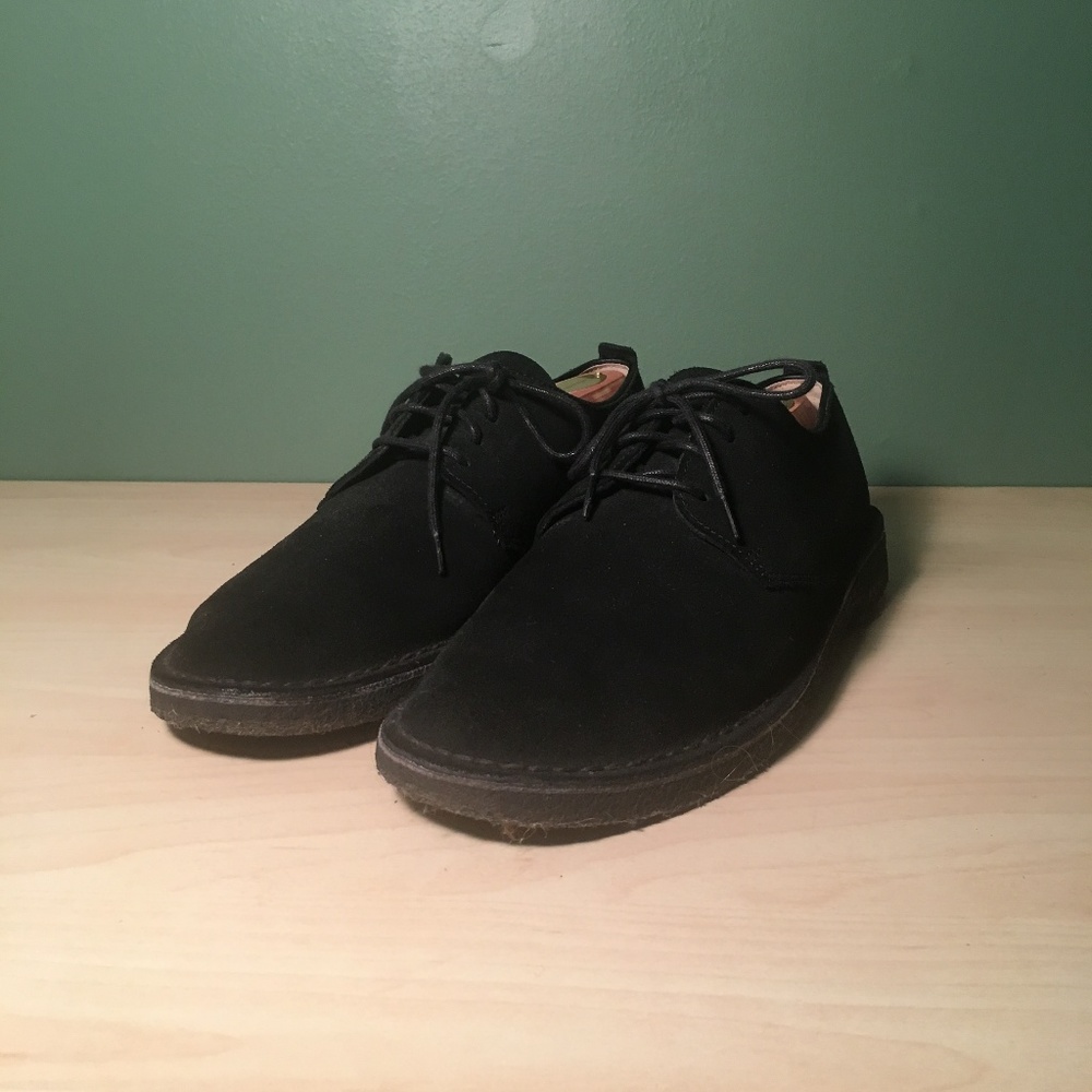 Men's Clarks Suede Shoes